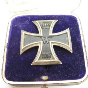 Eisernes Kreuz 1. Klasse von 1914 im Etui.-8409