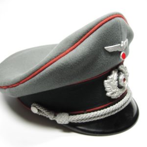 Schirmmütze Wehrmacht für Offiziere der Artillerie-8433