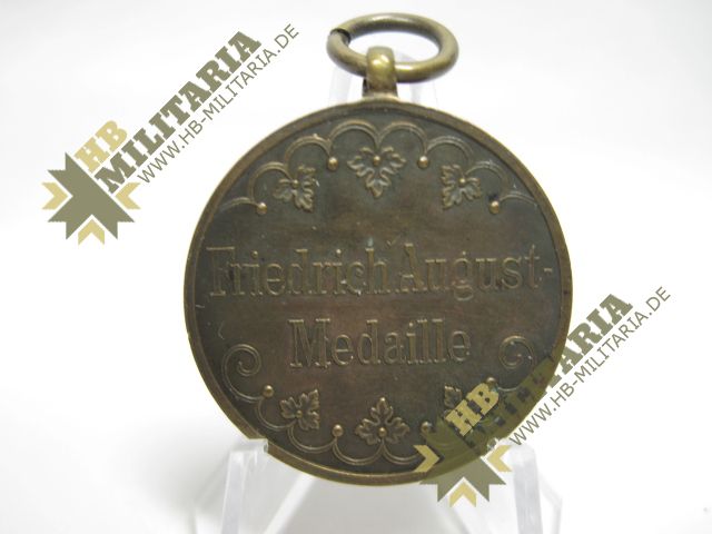 Sachsen Friedrich August Medaille – Bild 4