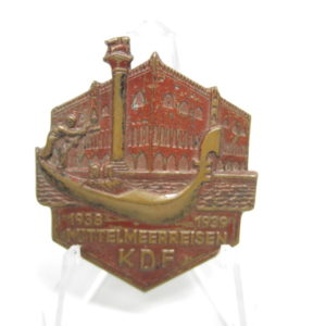 Abzeichen 1938 Mittelmeerreisen KDF 1939-0