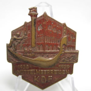 Abzeichen 1938 Mittelmeerreisen KDF 1939-8543