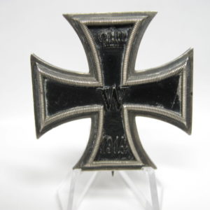 Eisernes Kreuz 1. Klasse. EK1 1914 Hersteller SW im Etui-8560