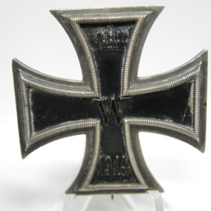 Eisernes Kreuz 1. Klasse. EK1 1914 Hersteller SW im Etui-8561