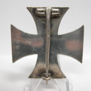 Eisernes Kreuz 1. Klasse. EK1 1914 Hersteller SW im Etui-8562