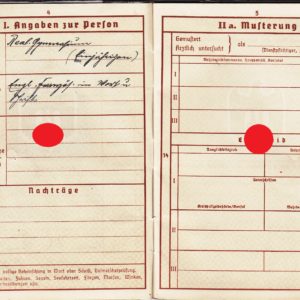 Wehrpass mit Ritterkreuz- VERKAUFT-9684