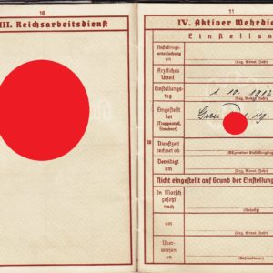 Wehrpass mit Ritterkreuz- VERKAUFT-9685