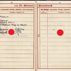 Wehrpass mit Ritterkreuz- VERKAUFT-9690