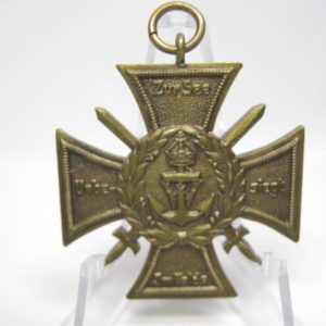 Marinekorps Flandern. Erinnerungs- Kreuz: Zur See unbesiegt. Marine Korps. 1914/18-9809