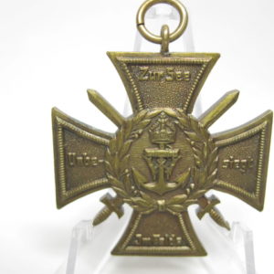 Marinekorps Flandern. Erinnerungs- Kreuz: Zur See unbesiegt. Marine Korps. 1914/18-9812