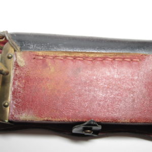 Spanien: Franco Zeit Kartuschkasten mit Bandelier.-9887