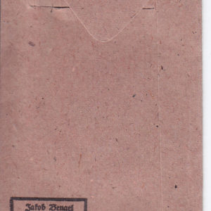 Verleihungstüte zum Kriegsverdienstkreuz zweite Klasse 1939 mit Schwertern.-10043