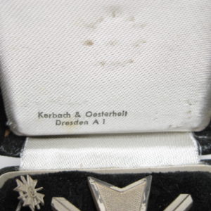 Kriegsverdienstkreuz 1939 1. Klasse mit Schwertern mit Miniatur im Etui-10234