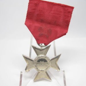 Sächsischer Hausorden vom Weißen Falken. Verdienstkreuz in Silber.-10357