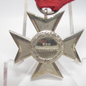 Sächsischer Hausorden vom Weißen Falken. Verdienstkreuz in Silber.-10359