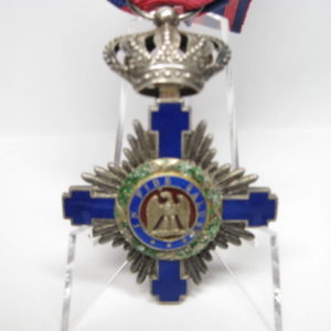 Rumänien: Orden vom Stern Rumäniens 1. Modell 1877-1932, Ritterkreuz-10440