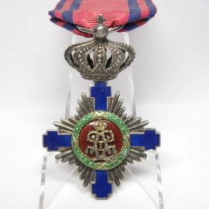 Rumänien: Orden vom Stern Rumäniens 1. Modell 1877-1932, Ritterkreuz-10445