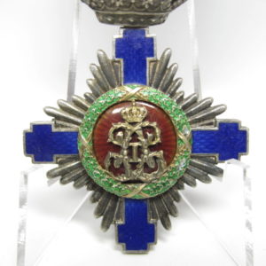 Rumänien: Orden vom Stern Rumäniens 1. Modell 1877-1932, Ritterkreuz-10446