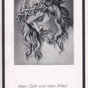 Sterbebild Angehöriger der Waffen XX. Elite.-10823