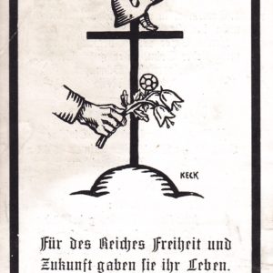 Sterbebild Elite XX Rottenführer-10829
