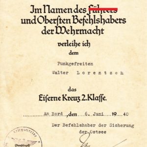 Dokumentennachlass eines Funk Obergefreiten-11332