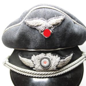 Luftwaffe Schirmmütze für Offiziere- VERKAUFT-11272