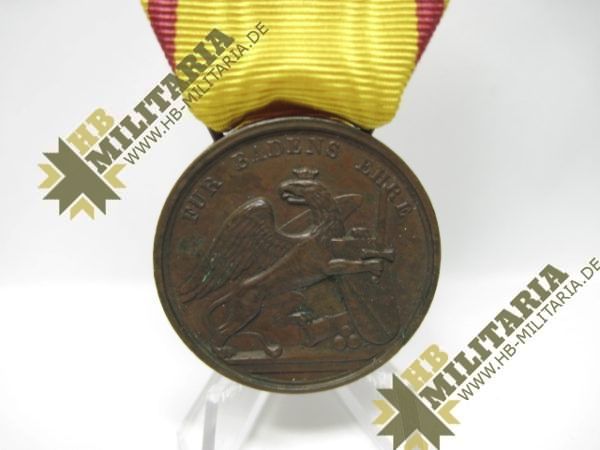 Verdienstmedaille: Für Badens Ehre. Leopold Für Treuen Dienst im Kriege-11900
