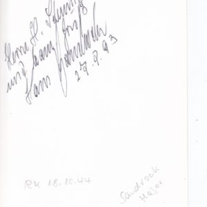 Foto Ritterkreuzträger Hans Sandrock.-12128