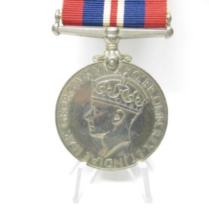 Medaille 1939- 1945 Großbritannien GeorgivsG B R OMN REX Et Indiae Emp, aus WK II 1939-1945-12106