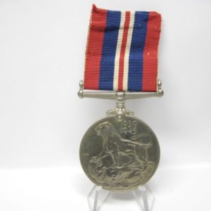 Medaille 1939- 1945 Großbritannien GeorgivsG B R OMN REX Et Indiae Emp, aus WK II 1939-1945-12105