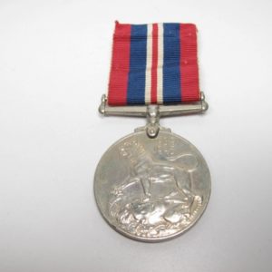 Medaille 1939- 1945 Großbritannien GeorgivsG B R OMN REX Et Indiae Emp, aus WK II 1939-1945-12111