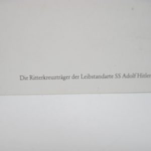 Bild RK Träger der Leibstandarte AH.....LSAH, Waffen XX-12122