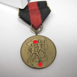 Anschlussmedaille an das Sudetenland 1. Oktober 1938-12246