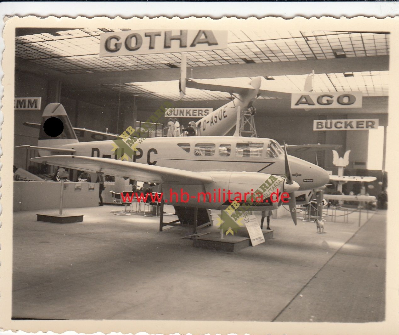 Fotonachlass Chef und Testpilot Fritz Drexler. Gothaer Flugzeug Werke. Liesel Bach/ Bonn.- VERKAUFT- SOLD – Bild 28