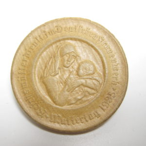 Abzeichen Reichsmütterdienst im Deutschen Frauenwerk. 1935. Muttertag.