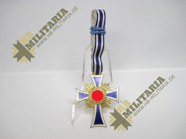Ehrenkreuz der deutschen Mutter in gold am Band mit Etui- VERKAUFT- SOLD – Bild 6