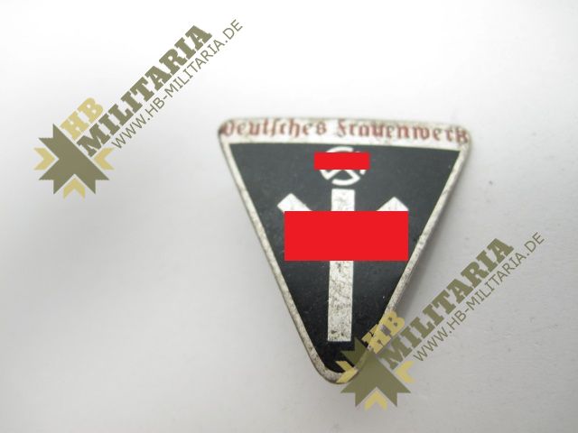 Abzeichen deutsches Frauenwerk Mitgliedsabzeichen- VERKAUFT- SOLD – Bild 5