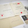 IMG 0926 100x100 - Dokumenten- Nachlass eines Unteroffiziers: XA Sportabzeichen, Infanterie- Sturmabzeichen, Schutzwallehrenzeichen