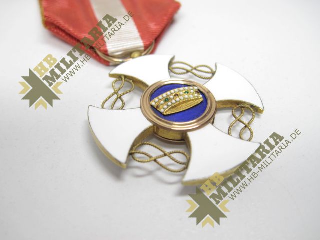 Italien: Orden der Krone von Italien. Ritterkreuz.- VERKAUFT- SOLD – Bild 20