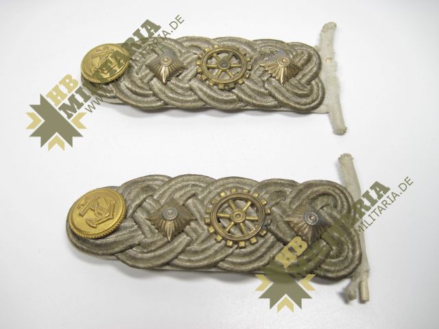1 Satz Schulterstücke Kriegsmarine: Kapitän zur See. LI- VERKAUFT- SOLD – Bild 2