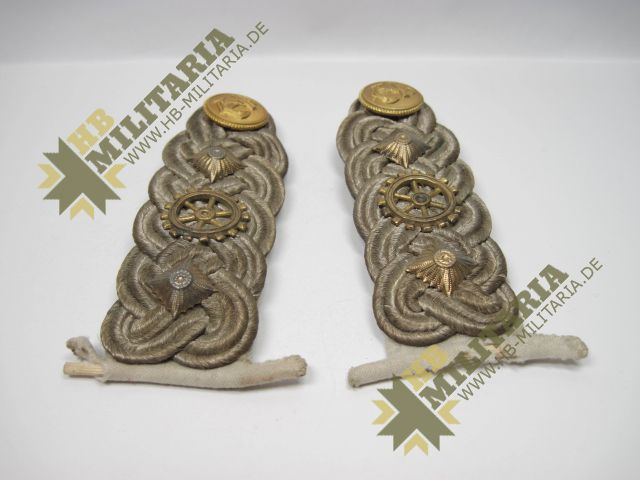 1 Satz Schulterstücke Kriegsmarine: Kapitän zur See. LI- VERKAUFT- SOLD – Bild 3