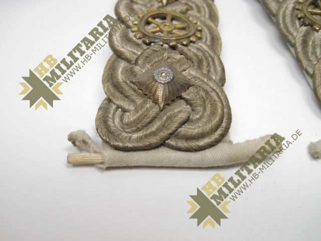 1 Satz Schulterstücke Kriegsmarine: Kapitän zur See. LI- VERKAUFT- SOLD – Bild 4