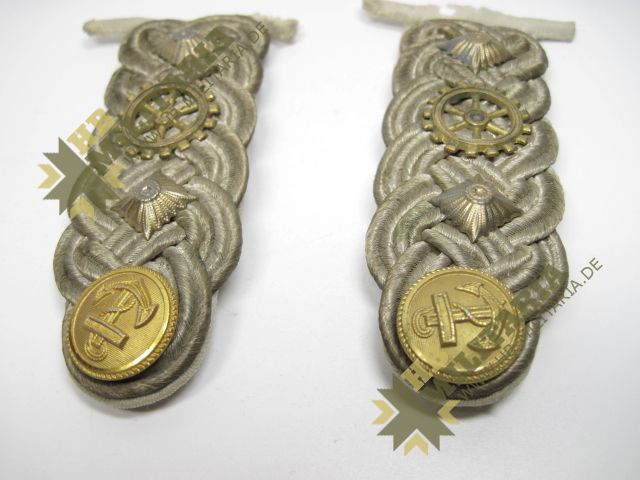 1 Satz Schulterstücke Kriegsmarine: Kapitän zur See. LI- VERKAUFT- SOLD – Bild 6