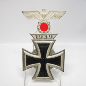 Eisernes Kreuz 1. Klasse 1914 mit aufgesetzter Spange 1939 inkl. Niemann Fotoexpertise. EK1 Wiederholer- VERKAUFT- SOLD