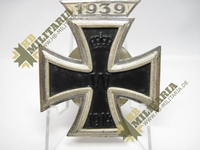 Eisernes Kreuz 1. Klasse 1914 mit aufgesetzter Spange 1939 inkl. Niemann Fotoexpertise. EK1 Wiederholer- VERKAUFT- SOLD – Bild 3