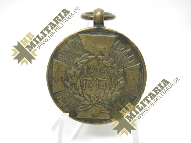 Preußen: Kriegsdenkmünze 1813-1814- VERKAUFT- SOLD
