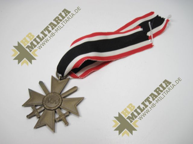 Kriegsverdienstkreuz 1939 zweite Klasse mit Schwertern am langen Band.- VERKAUFT- SOLD – Bild 4