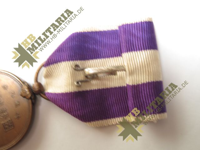 Japan: Erinnerungsmedaille an den ersten nationalen Zensus im Etui und Urkunde. – Bild 17