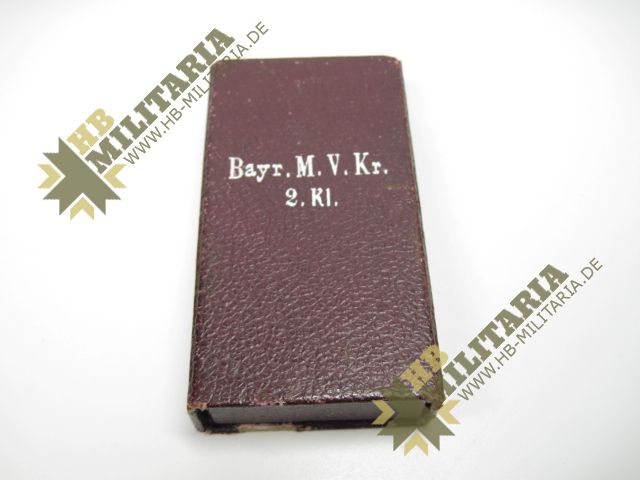 Bayern: Militärverdienstkreuz 2. Klasse mit Schwertern im Etui- VERKAUFT- SOLD – Bild 3