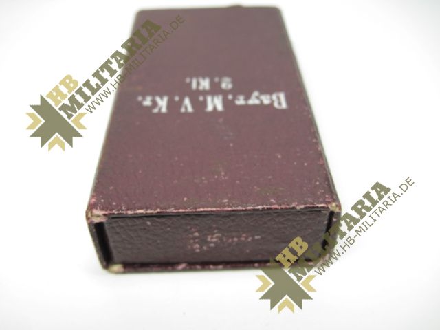 Bayern: Militärverdienstkreuz 2. Klasse mit Schwertern im Etui- VERKAUFT- SOLD – Bild 5