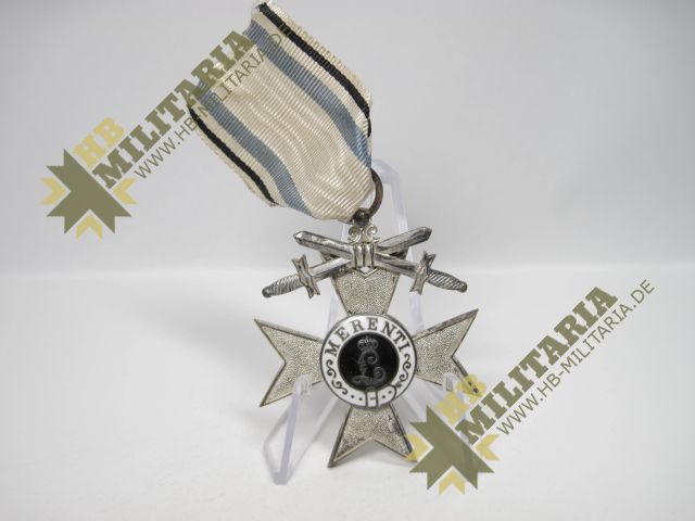 Bayern: Militärverdienstkreuz 2. Klasse mit Schwertern im Etui- VERKAUFT- SOLD – Bild 7